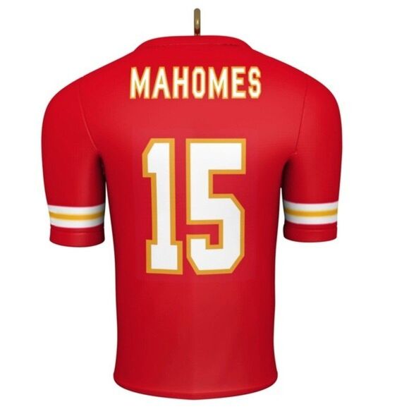 Patrick Mahomes KC CHIEFS Ornament Jersey Hallmark New KANSAS CITY Chiefs NFL - Picture 2 of 3